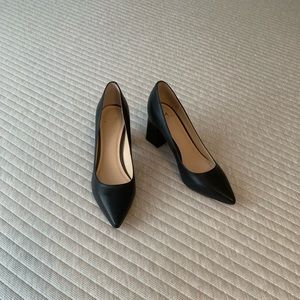 Marc Fischer Leather Zala Block Heel Pump Size 6